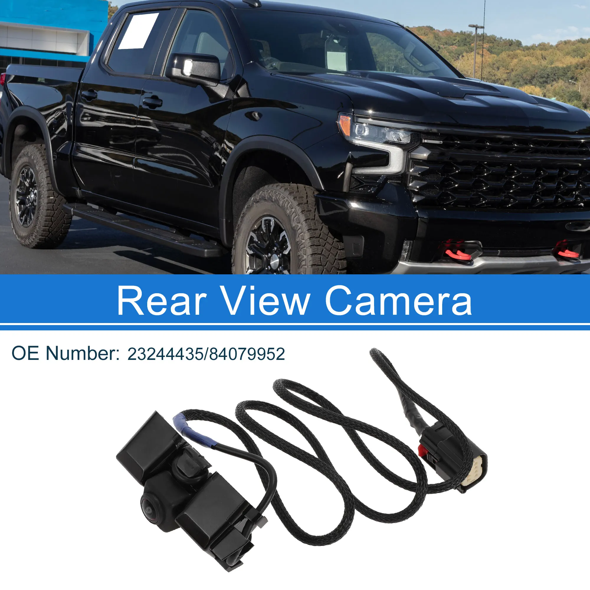 

Камера заднего вида UXCELL Резервная камера заднего вида 120-180 ° для Chevrolet Cheyenne 2016-2018
