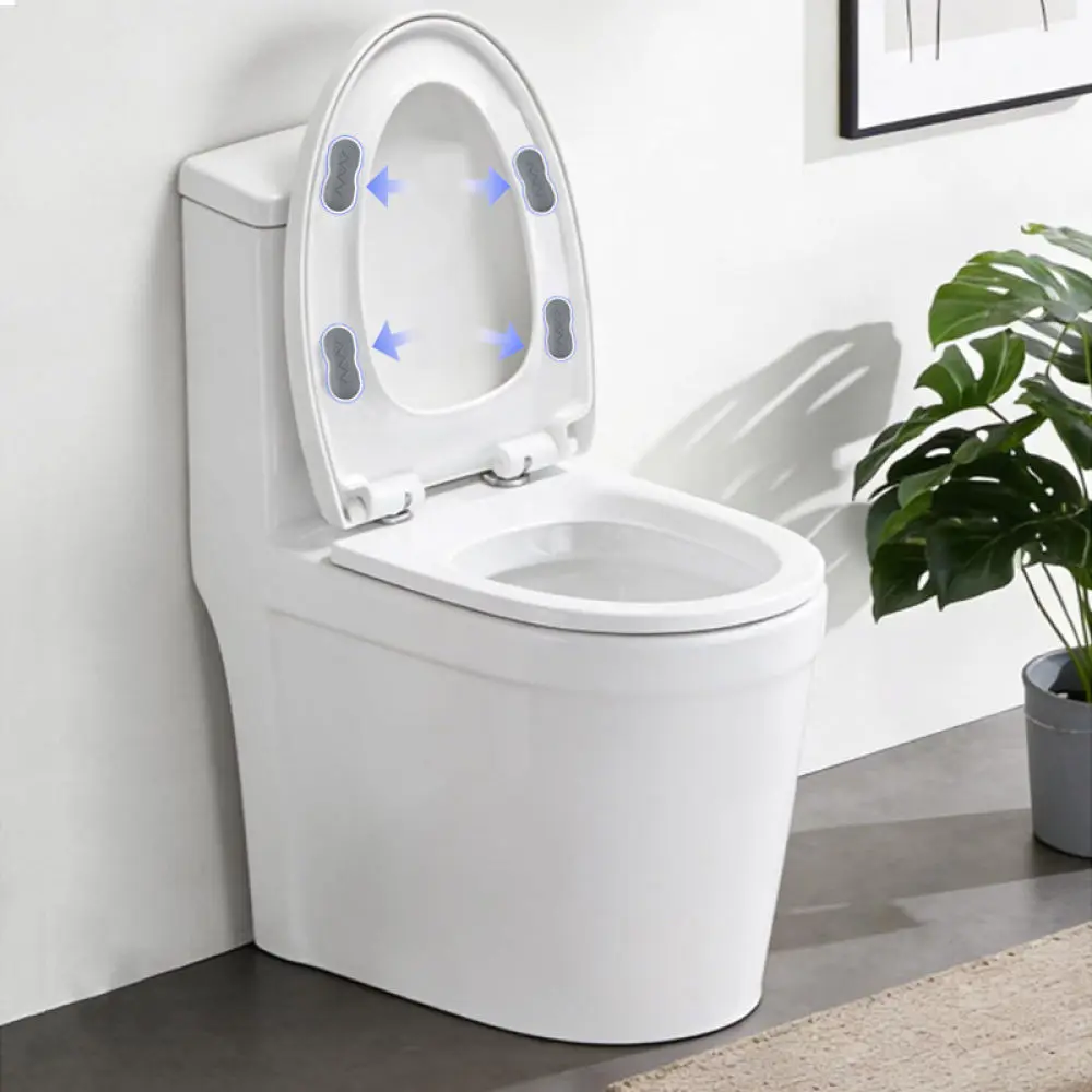 Curved Toilet Lid Buffer Cushion Seat Heightening Spare Part Noise Reduction Accessory For For LSCOLO Sanitary Ware Fixtures