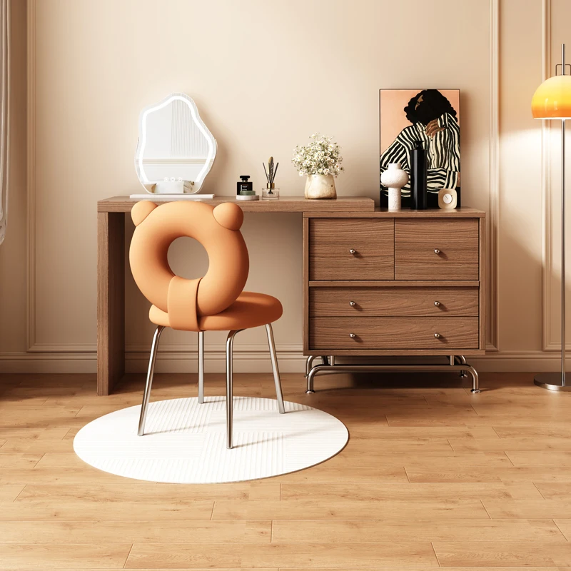 

Wood Cosmetics Dressing Table Bedroom Makeup Storage Drawers Living Room Girl Vanity Table Luxury Penteadeira Home Furniture