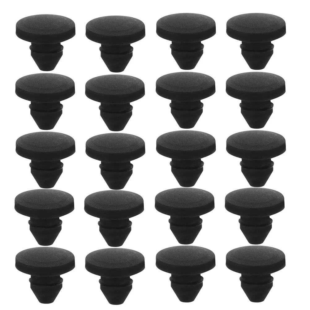 

25pcs Silicone Hole Seal Plugs High Temp Resistant Soft Conical Foot Pads For Oven Furniture Precision Instruments Dustproof