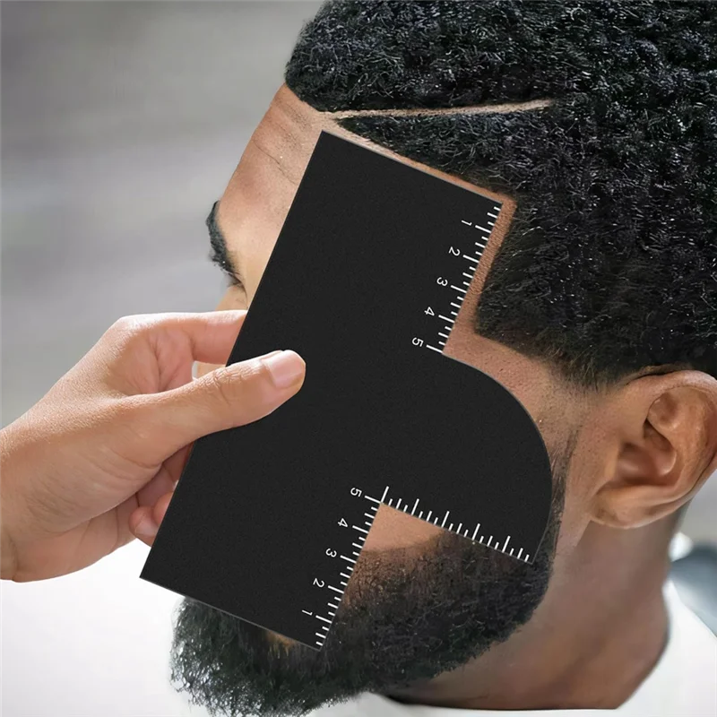 أداة تشكيل خط الشعر القابلة لإعادة الاستخدام، للحلاقين مع مؤشرات القياس، بطاقة عالية الدقة