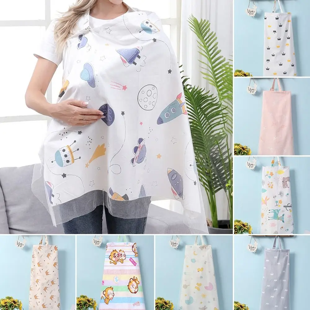 Dustproof Breathable Adjustable Breastfeeding Cape Cover Nursing Cloth Baby Feeding Nursing Cover Privacy Apron