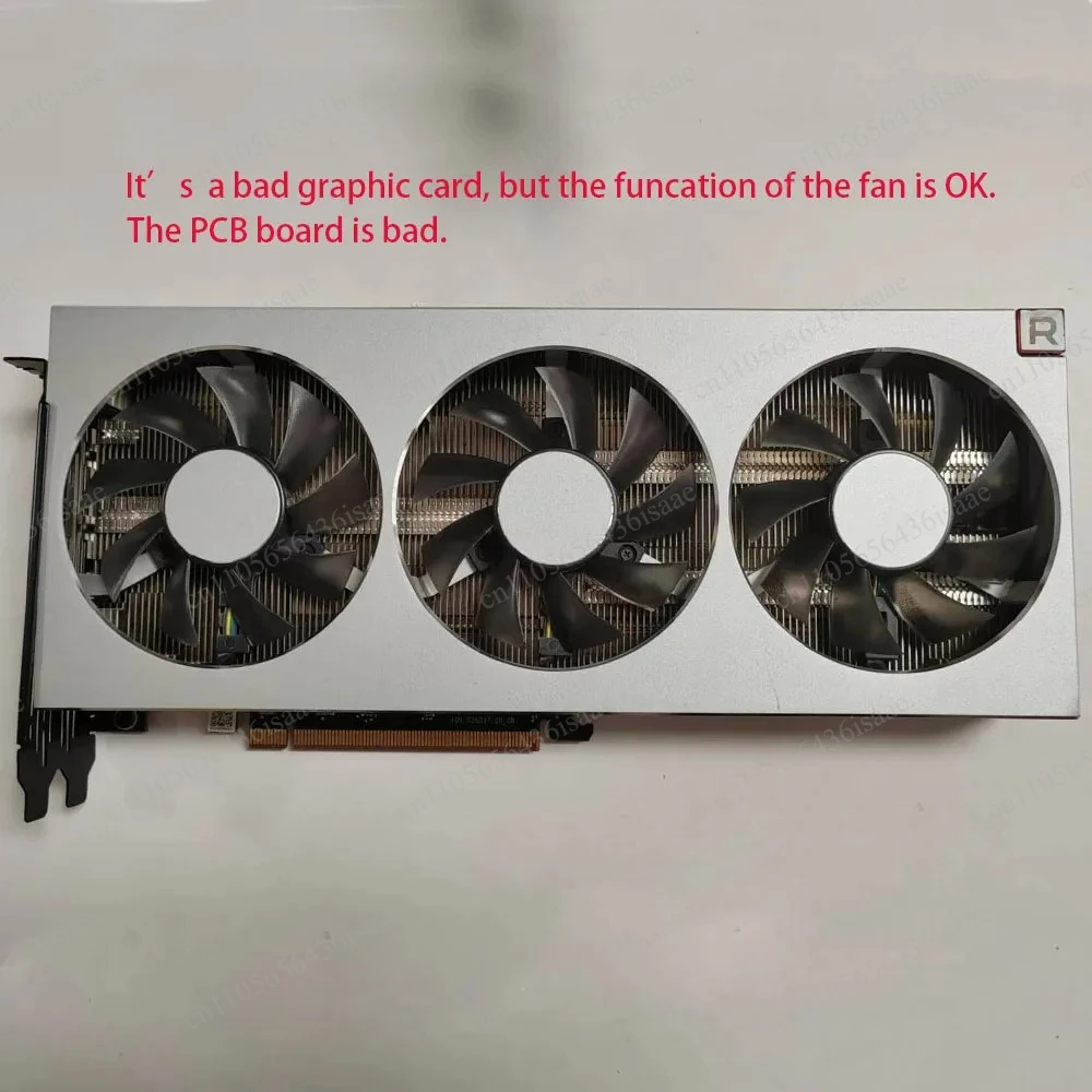 Used Cooling Heatsink Fan for AMD Radeon VII, Optional Bad Damaged PCB Board view 5