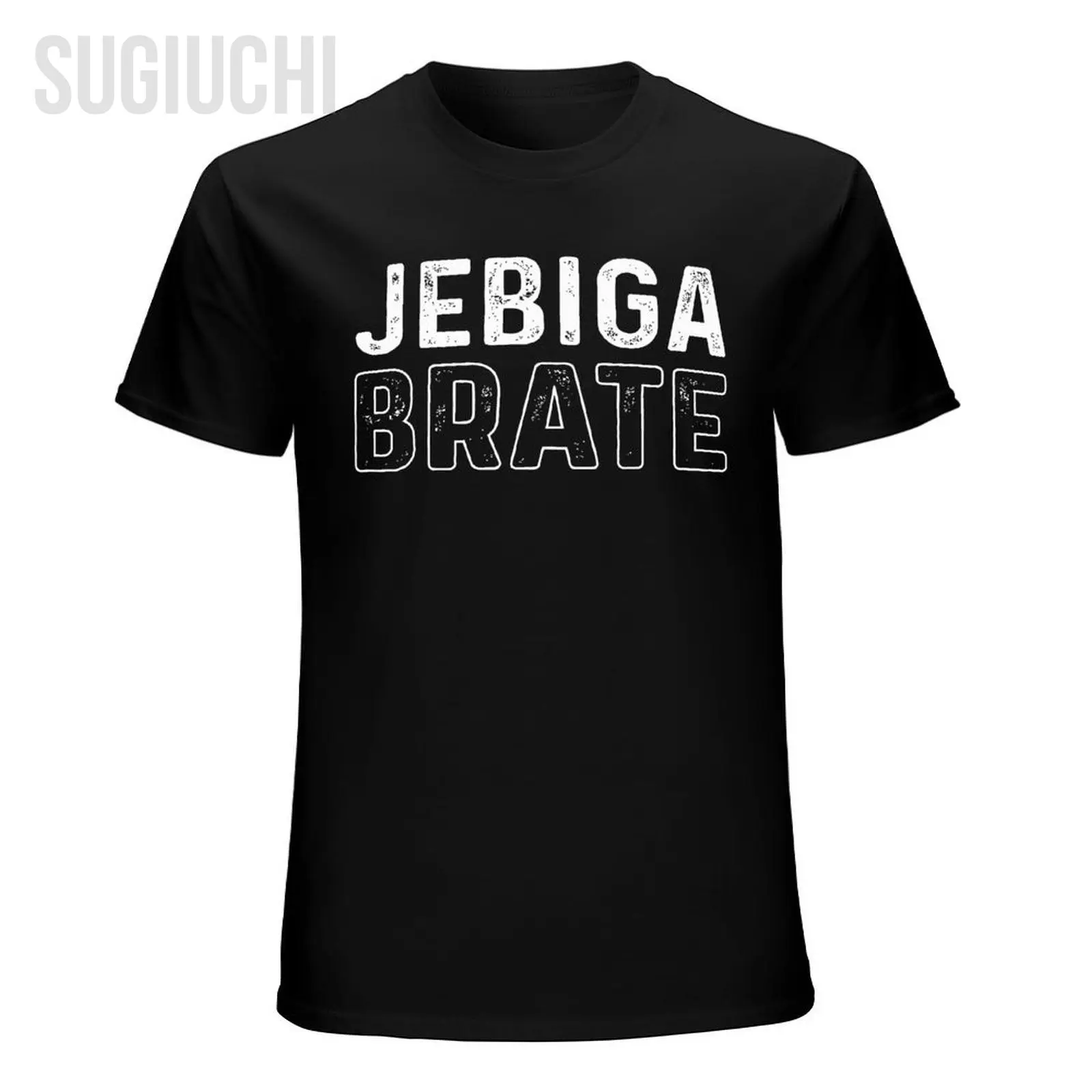 Unisex Men Jebiga Brate Serbian Serbia Saying Tshirt Tees O-neck T Shirts Women Boys 100% Cotton T-Shirt