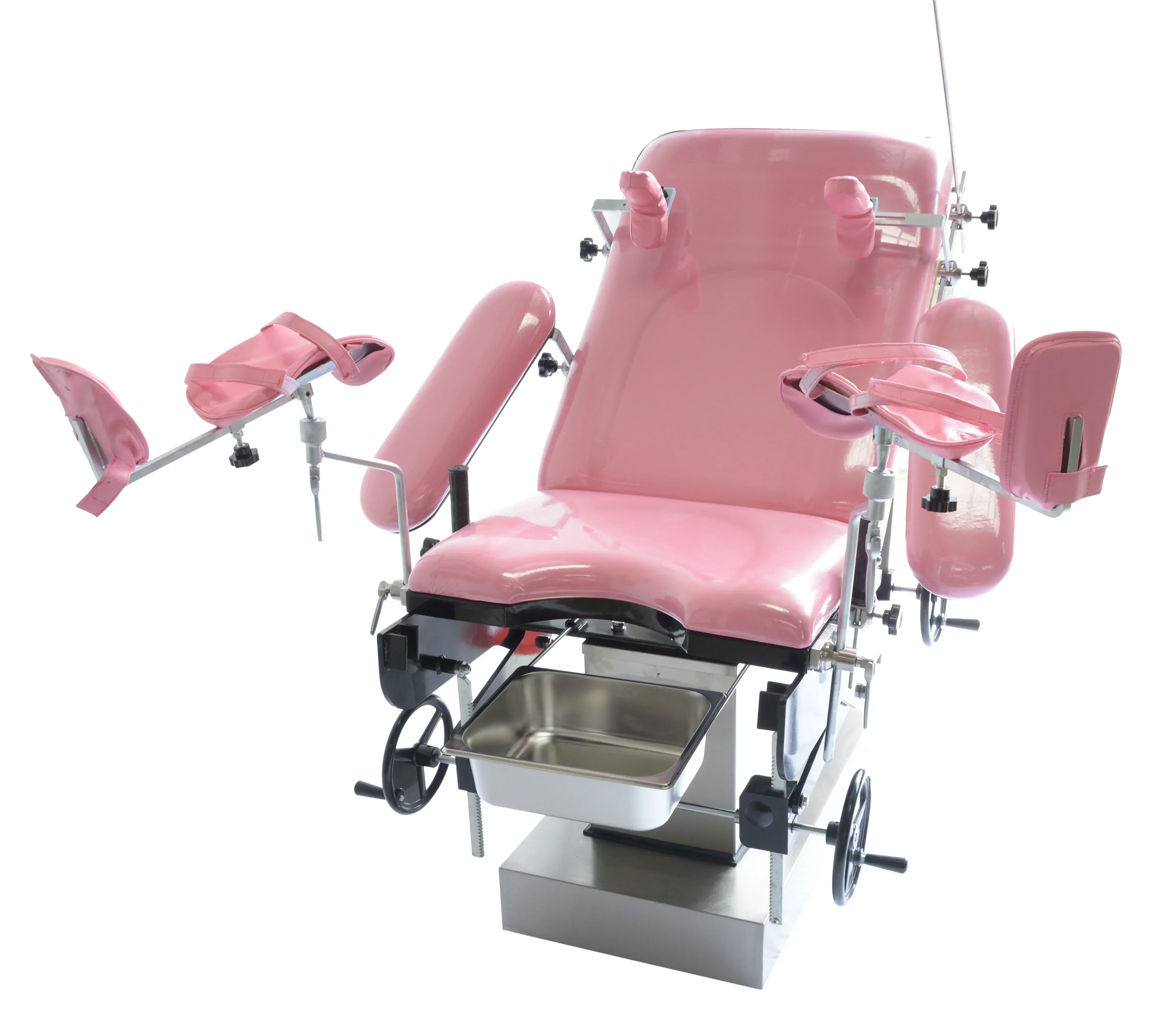 

2025.4 YGC2003A Больничная ручная гидравлическая акушерная многофункциональная кровать для беременных для доставки ребенка, гинекологическая работа