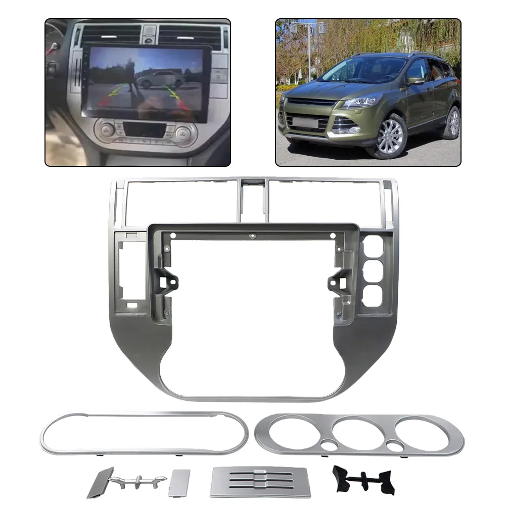 

Navigation Bezel Replacement Panel Compatible with For Ford For Explorer For Kuga For MK1 08-12 ABS Material Component