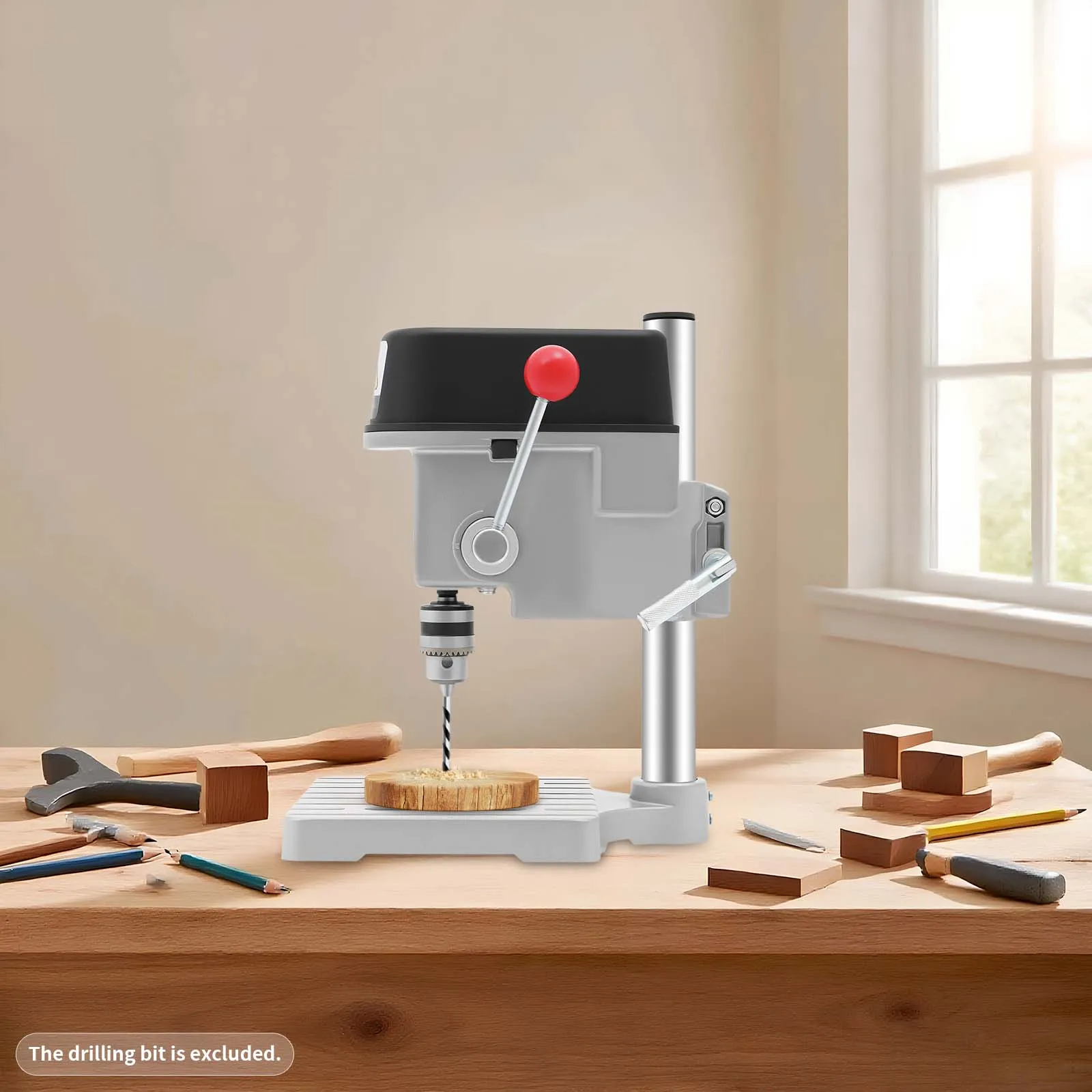 Mini perceuse d'établi presse 340W 110V, Mini perceuse de Table filaire, perceuse d'établi Portable, perceuse d'établi Portable