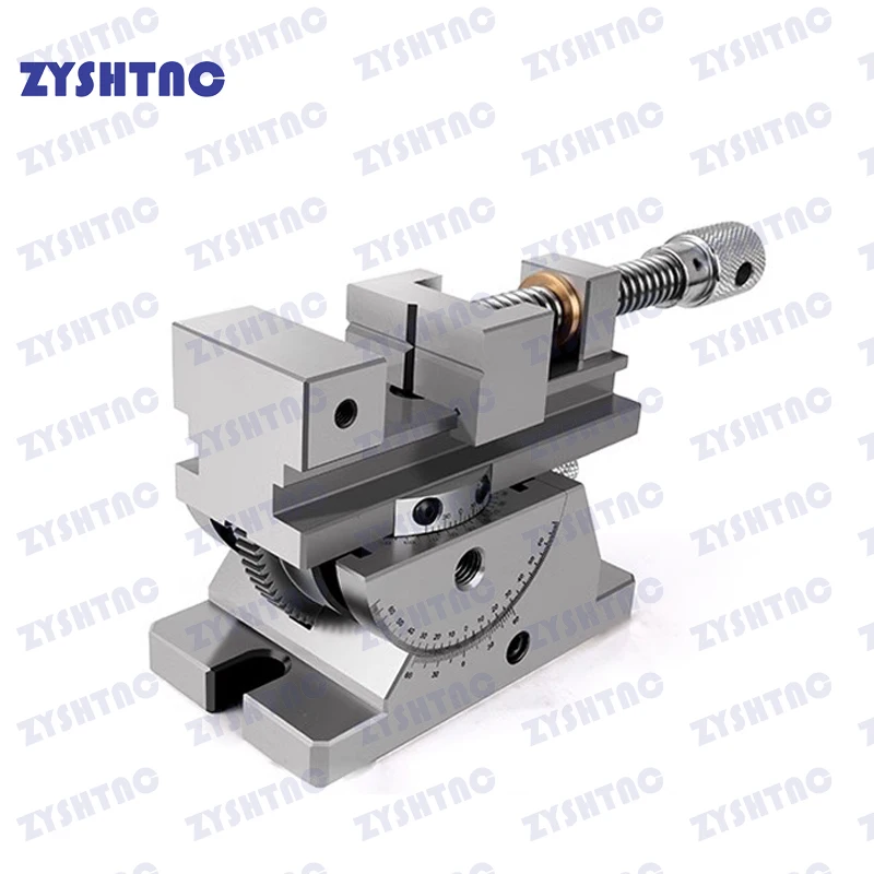 Imagem -04 - High Precision Ângulo Ajustável Parafuso Universal Grinder Vise Parafuso Sine Slope Ferramenta de Aço Inoxidável 25 4