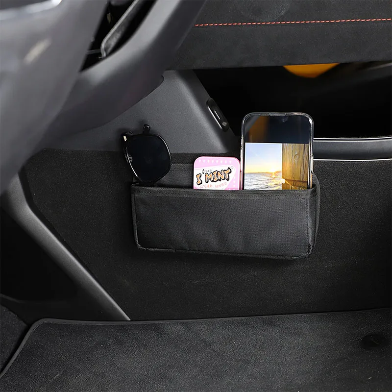 For Lotus EMIRA 2021-2023 Oxford Cloth Center Console Side Storage Bag Mobile Phone Storage Bag Key Tray Interior Accessories