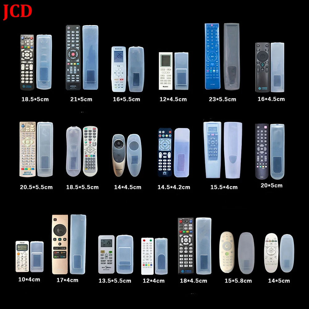 Silikonowa rękaw ochronny kontroli pilot do telewizora ochrona przeciwpyłowa torba do przechowywania przenośna silikonowa klimatyzacja skrzynka