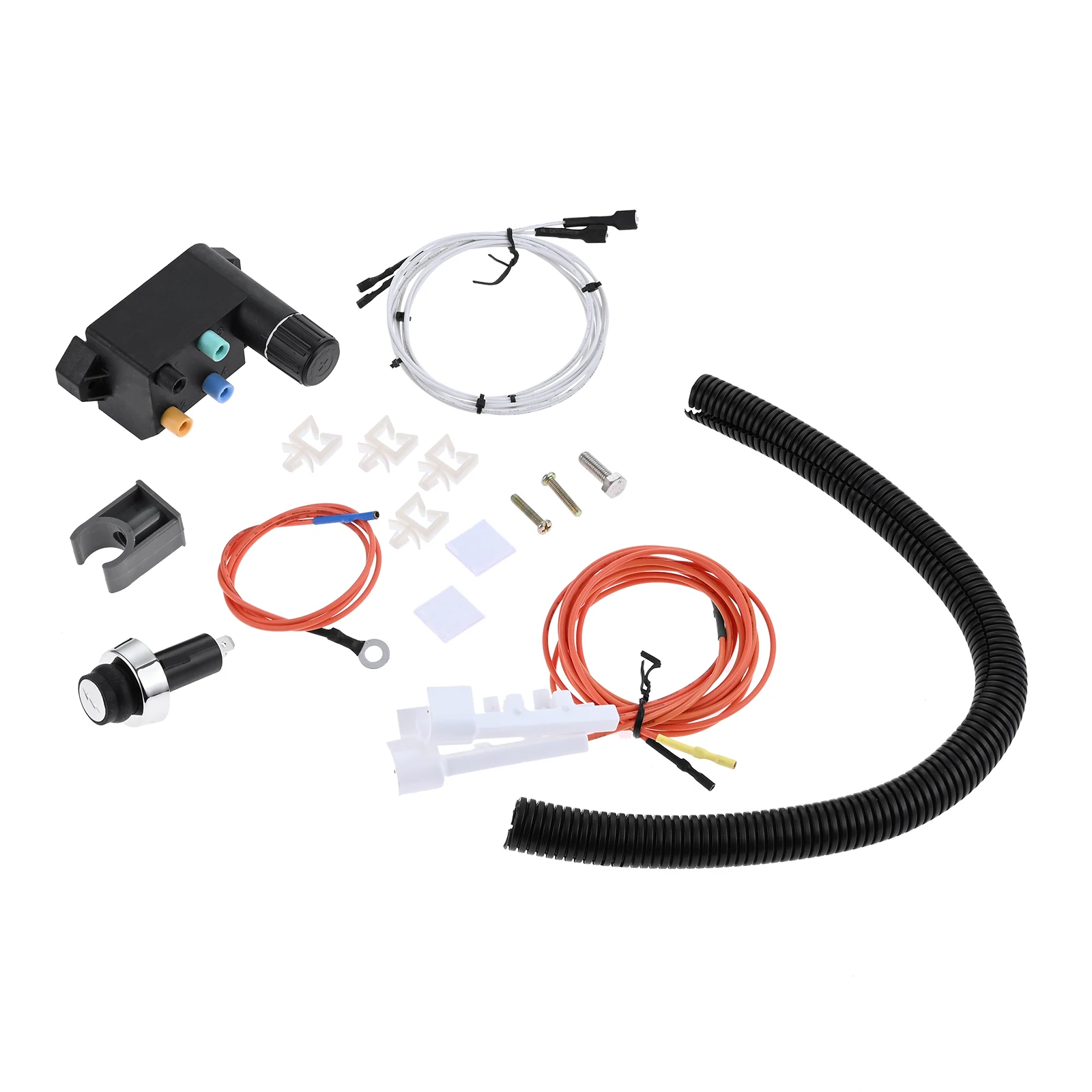 1Set66354 مجموعة شعلة الشواية لـ Weber Genesis II 310/315 شوايات الغاز E310 S310 SE310 E315 S315 CE310 4-Outlet الإشعال الإلكتروني