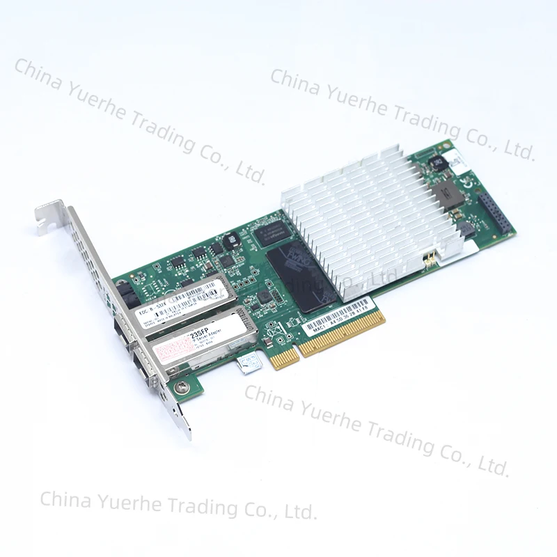 

Оригинальный двухпортовый сетевой адаптер NC523SFP 10 Гбит/с SFP+ Ethernet PCI-E 593742-001 593715-001 QLE3242 оптоволоконная сетевая карта