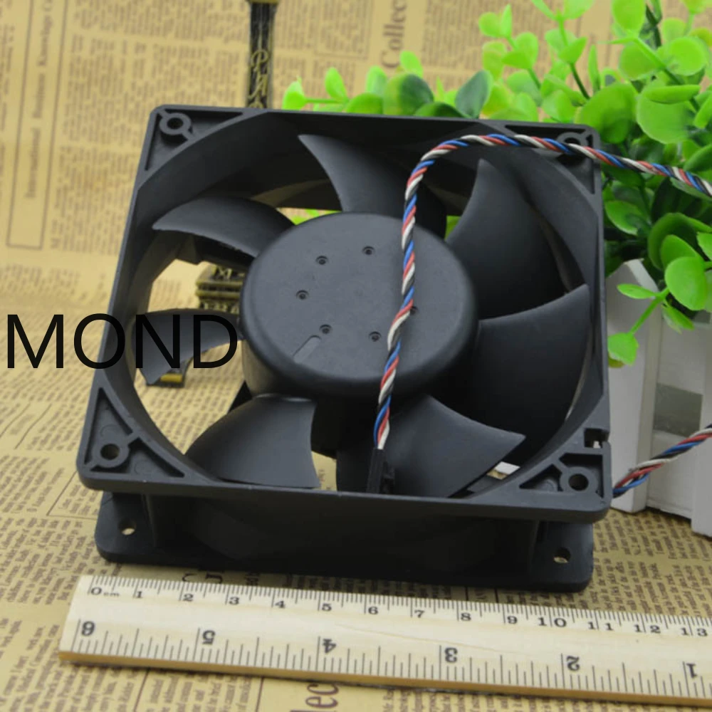 AFB1212SHE Delta 1.6A 12038 12CM Automatic Temperature Control and Speed Measurement High Air Volume Fan