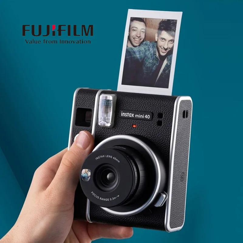 Bộ Máy Chụp Ảnh Lấy Ngay Fujifilm Instax Mini 40 Máy Ảnh Retro 1 Lần In Hình Máy Chụp Hình Mini40 Thời Trang