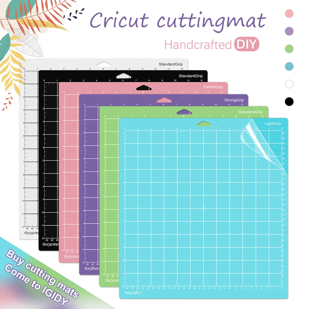 Cricut Cutting Mat, 12x12 Inch, Compatible with Cricut Maker 3/Maker 4/Maker/Explore One/Air/Air 2, Adhesive Sticky Durable