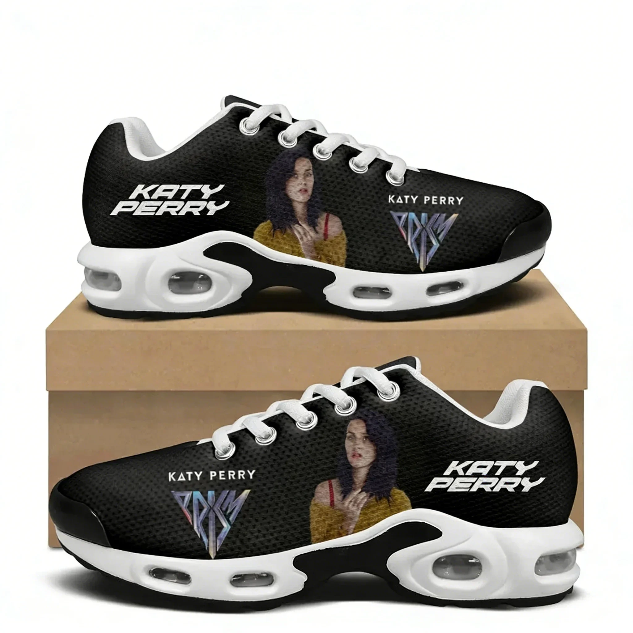 Katy Perry Singer Air Cushion Sneakers Mens Womens Sports Shoes Lightweight Hiking Mountain Climbing Casual Shoes Custom Shoes