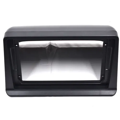 Imagen 2 del producto Tablero de pantalla de navegación Android, Kits de molduras de salpicadero de coche de 2 Din, marco de Panel de Facia estéreo para Mitsubishi Pajero Montero V31 Cheetah