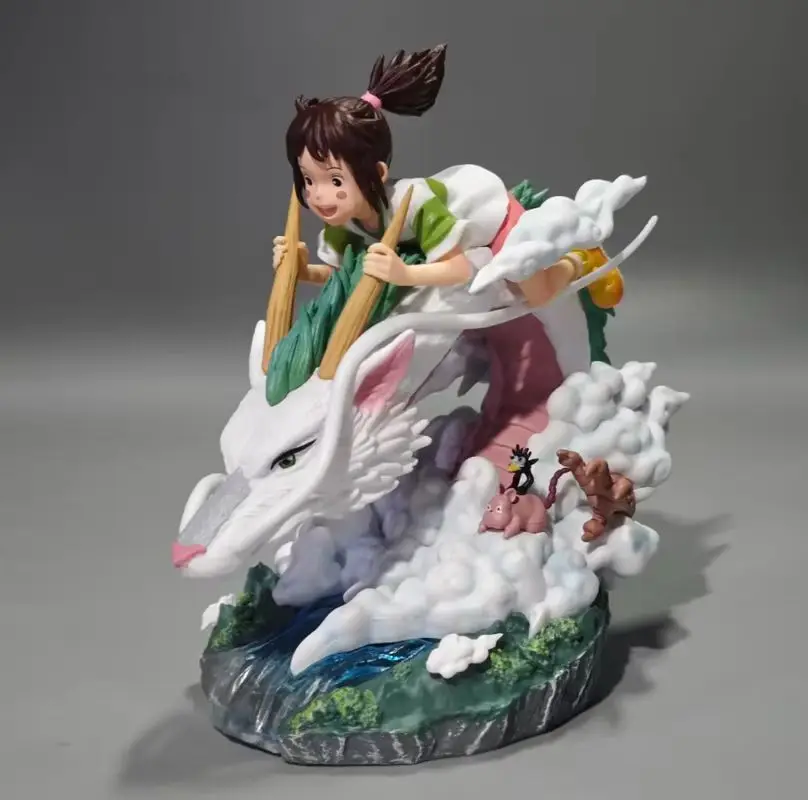 

2025 New Ogino Chihiro & Nigihayami Kohakunushi Anime Figure Pvc Action Model Doll Customized Collectible Toy Gift For Fans