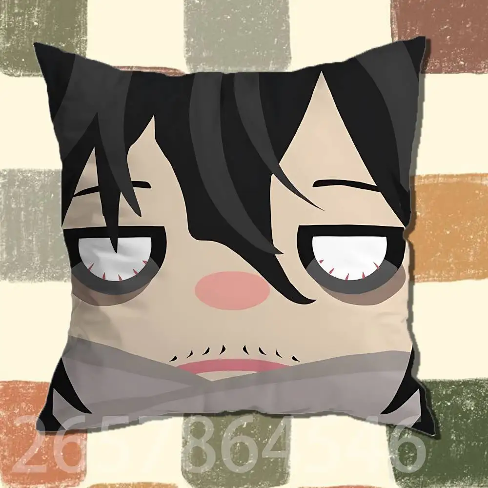 S-Shota A-Aizawa Printed Pillow Cover Cushion Case Simple Sofa Pillow Case No Pillow Core