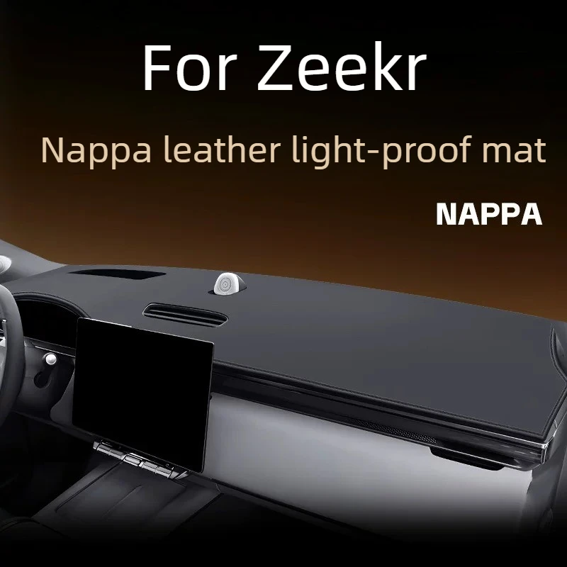 

For Zeekr 001/007/7X 2021-2026 Center Console Mat Instrument Panel Sunscreen Sunscreen Sunshade Interior Decoration Accessories