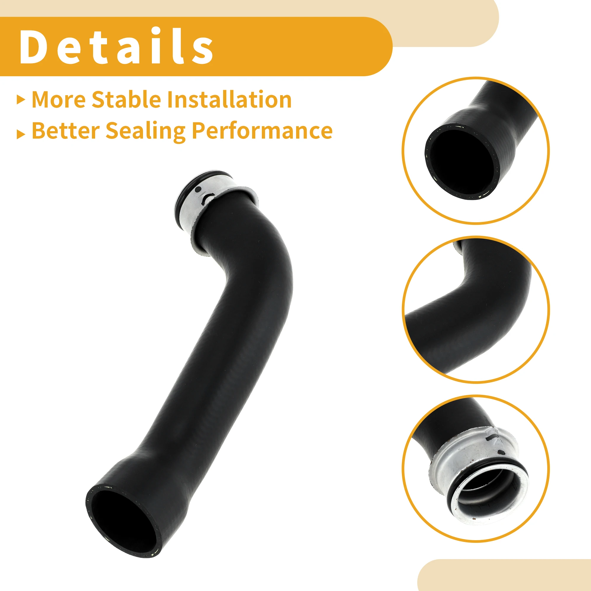 خرطوم مدخل هواء المحرك X Autohaux لحافلة مرسيدس بنز سبرينتر 310 09-13 رقم A9065012082 #6