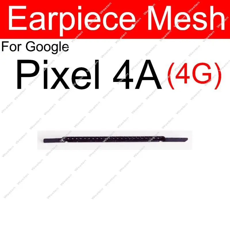 For Google Pixel 4A 5A 4xl 3xl 2xl 2 3 4 Earpiece Speaker Mesh Anti-dust Mesh Ear Speaker Dust-proof Grill Parts