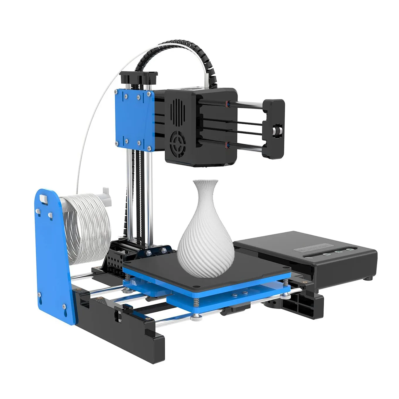Easythreed X1   Mini 3D Printer for Household Education & Students 100*100*100mm Printing Size Support One Key Printing with 1.7