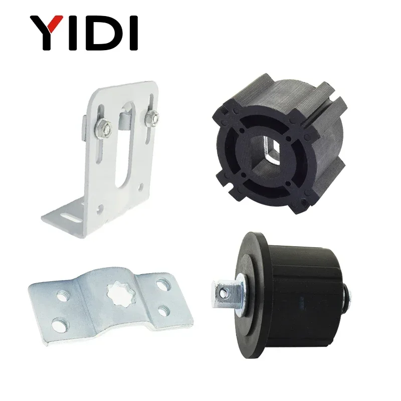 Customized Part Kit Wall Motor Bracket Idler Drive Adapter for Roller Blind Shutter Curtain  Hardware Accessories Tubular Motor