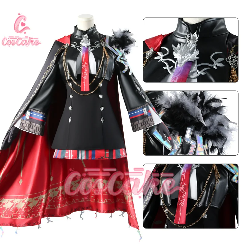 Arknights Lappland The Decadenza Women Cosplay Costume Lappland Cos Game Anime Party Uniform Hallowen Play Role Clothes Clothing