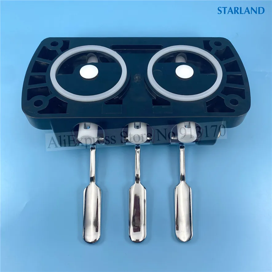 

Full Set Of Valve Block Spare Parts Head Front Panel Accessories Combination For MQL Soft Serve Ice Cream Machines Fittings