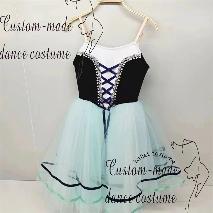 Copperia professional romantic ballet dress handmade ballet picture dress YAGP ballet stage costume girl Giselle