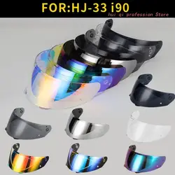 Accessori per moto di ricambio per parabrezza con visiera per casco per moto ad alte prestazioni facile fissaggio per HJC C70 P11