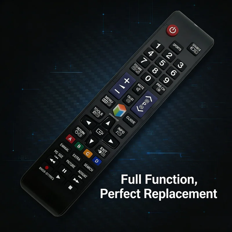 BN59-01198Q LCD LED Smart TV Remote Control for Samsung HDTV Replacement Compatible with Certain Models