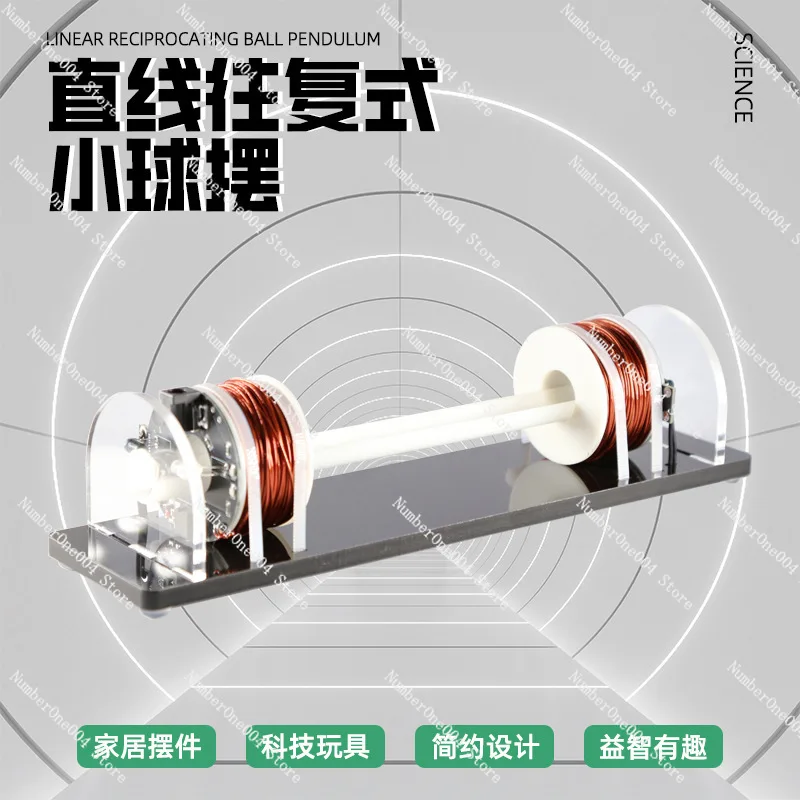 

Linear Reciprocating Ball Collision Model Electromagnetic Induction Demonstrator for Physics Teaching