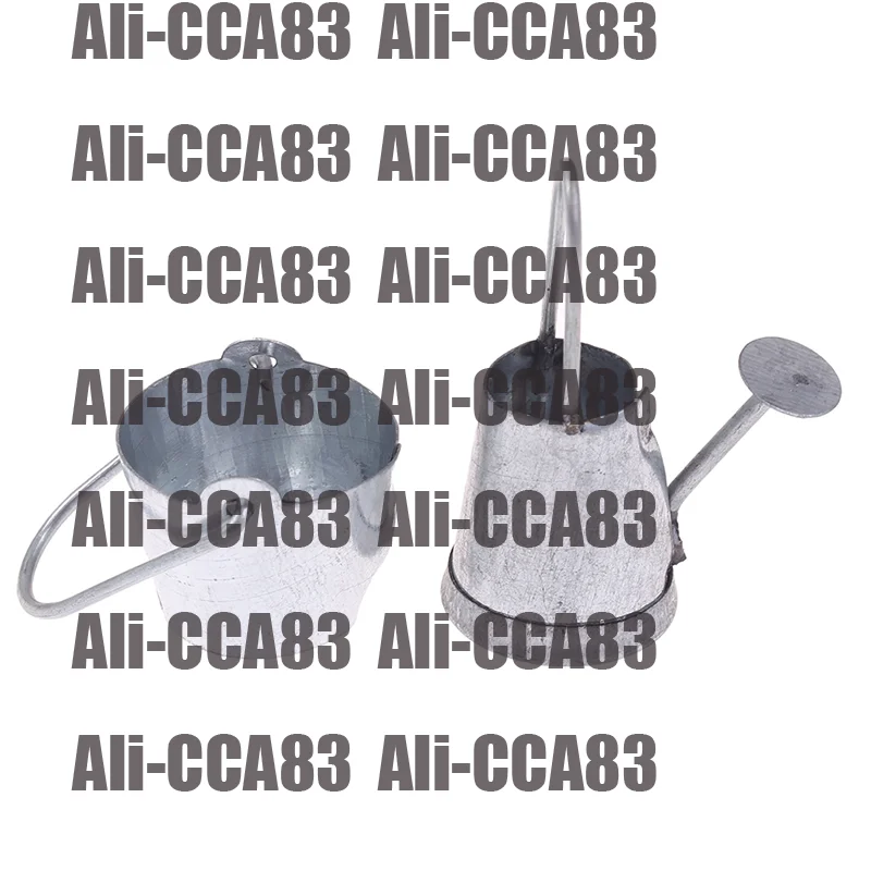 

CCA83-2pcs/set 1:12 Dollhouse Miniature Metal Water Bucket Kettle Model Furniture Toys