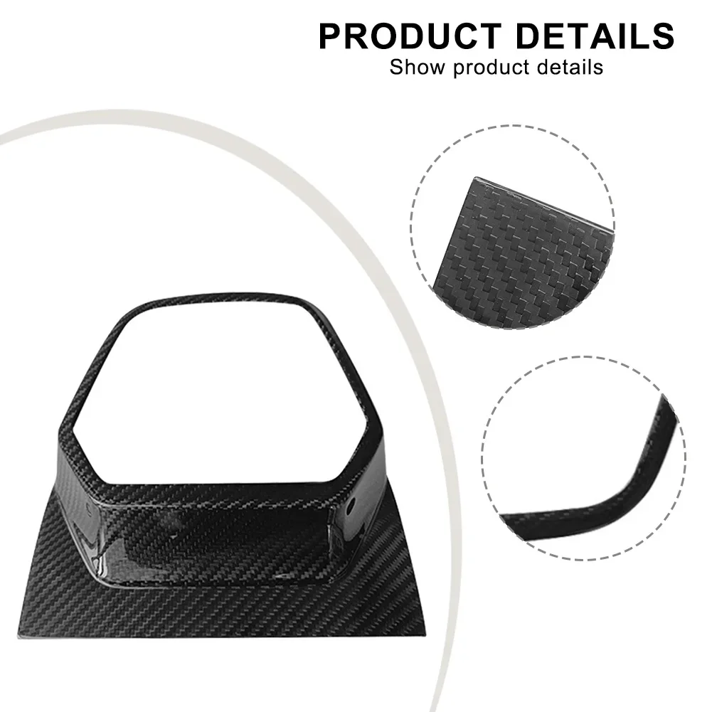 

Наклейка на панель переключения передач для Toyota GR86 для BRZ, центральная панель переключения передач из углеродного волокна, накладка на рамку коробки передач автомобиля, панель