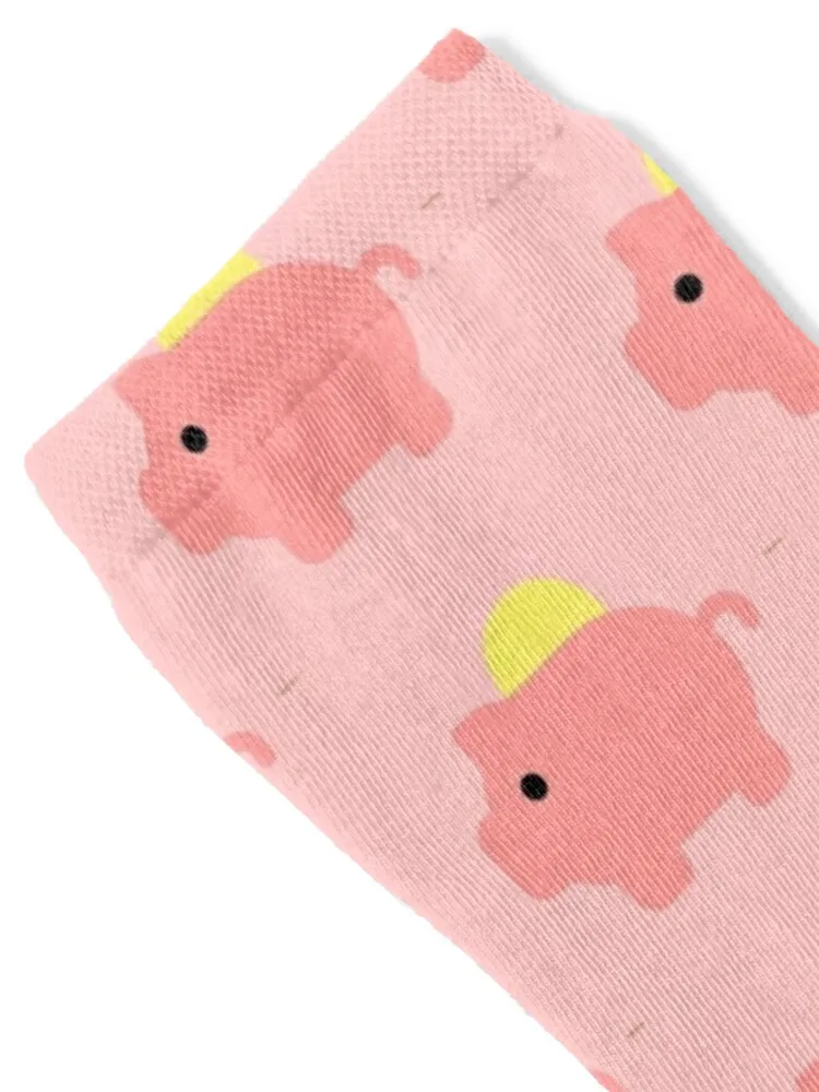 Piggy bank drawing Socks Christmas kawaii loose anime Mens Socks Women's