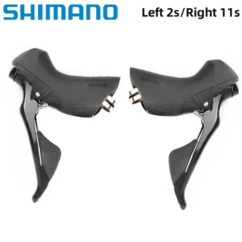 Imagen 2 del producto Shimano 105 R7000 palanca de cambios 11 velocidades bicicleta de carretera 2s izquierda o 11s palanca de Control Dual para bicicleta de carreras de carretera ciclismo