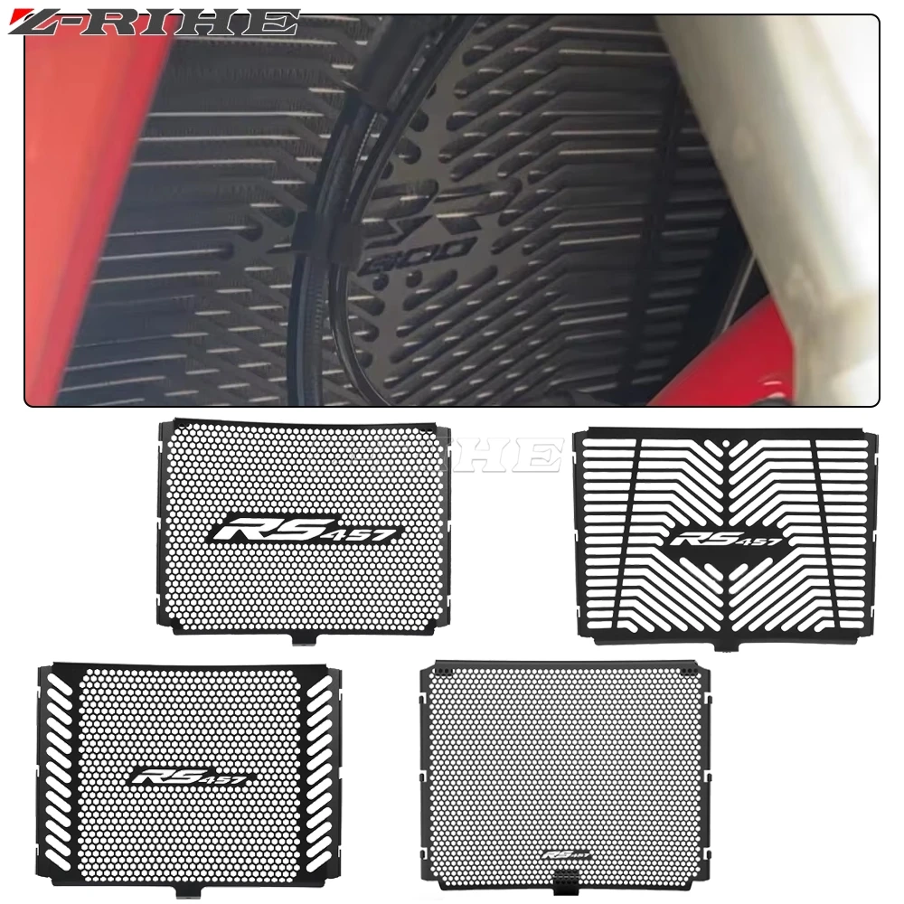 

Motorcycle Accessories Radiator Guard For Aprilia RS 457 RS457 2024 2025 2026 Radiator Grille Guards Cover Protection Protetor