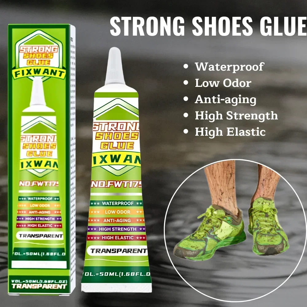 Super Universal Strong Adhesive Professional Waterproof Shoe Repair Glue for Fixing Shoes Instantly Inatall / Soft Shoe Glue