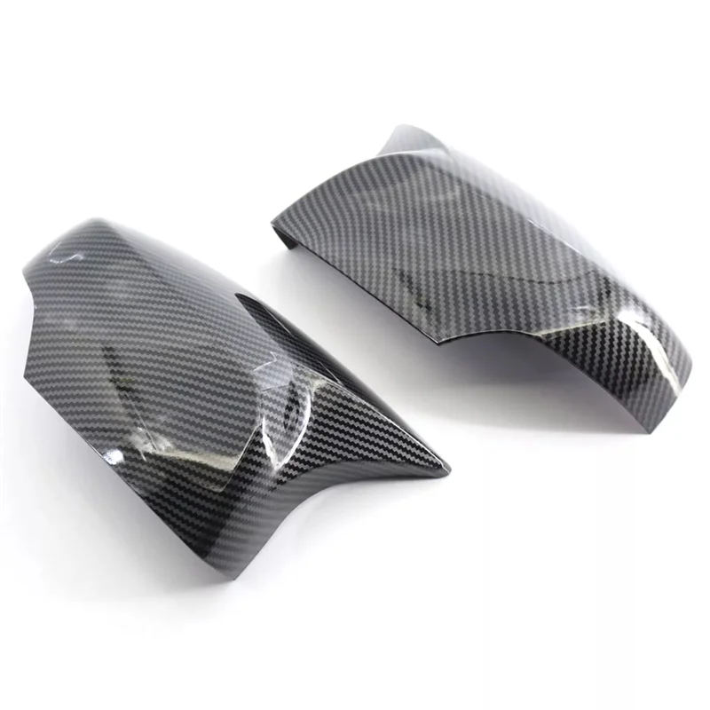 

H5-L+R Rearview Mirror Cover Shell Stickers For Subaru Forester 14-18 Carbon Fiber