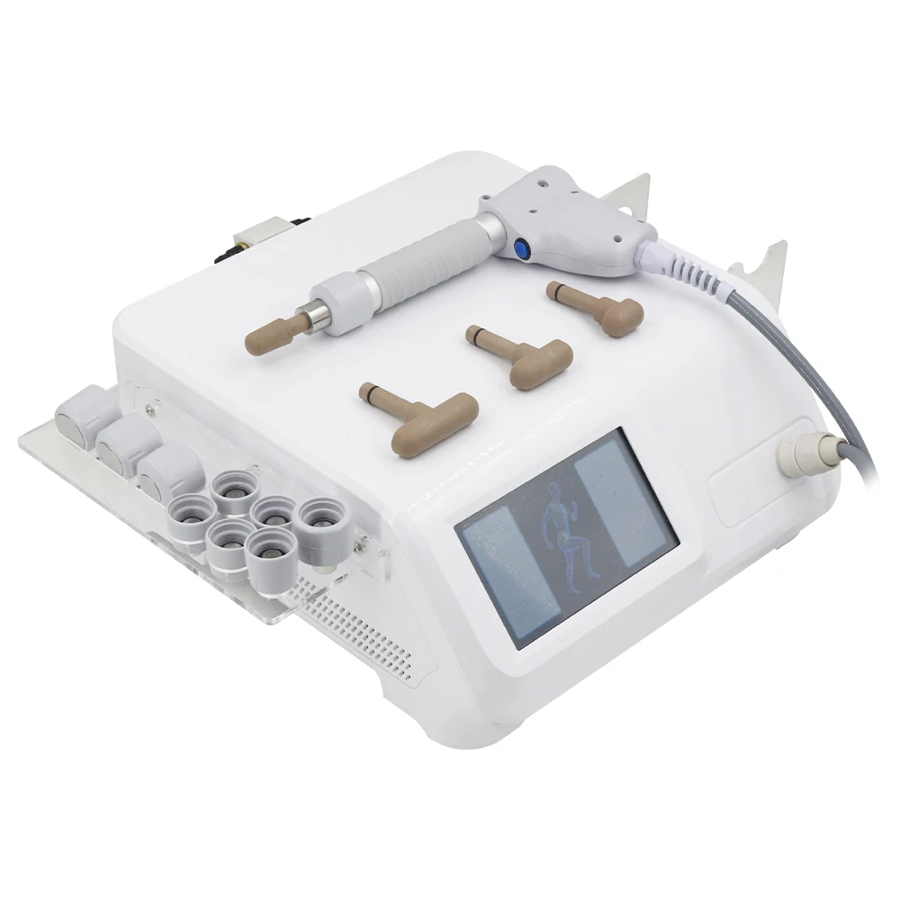 New Pneumatic Shockwave Therapy Machine for ED Treatment Relieve Limb Pain Spinal Correction Gun Shock Wave Massager