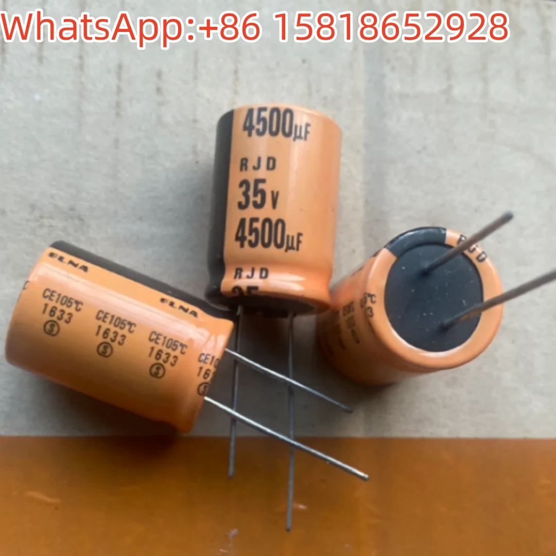 5 Pcs 35V4500UF 18*25 Rjd Lbk Replacement 35V4700UF Japan Inaba Capacitor
