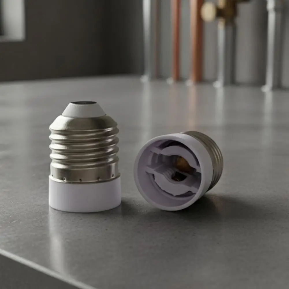 

5 шт. Переходник для светодиодных ламп E27 на E14, адаптер-переходник для цоколя, винтовой адаптер-трансформер, аксессуар