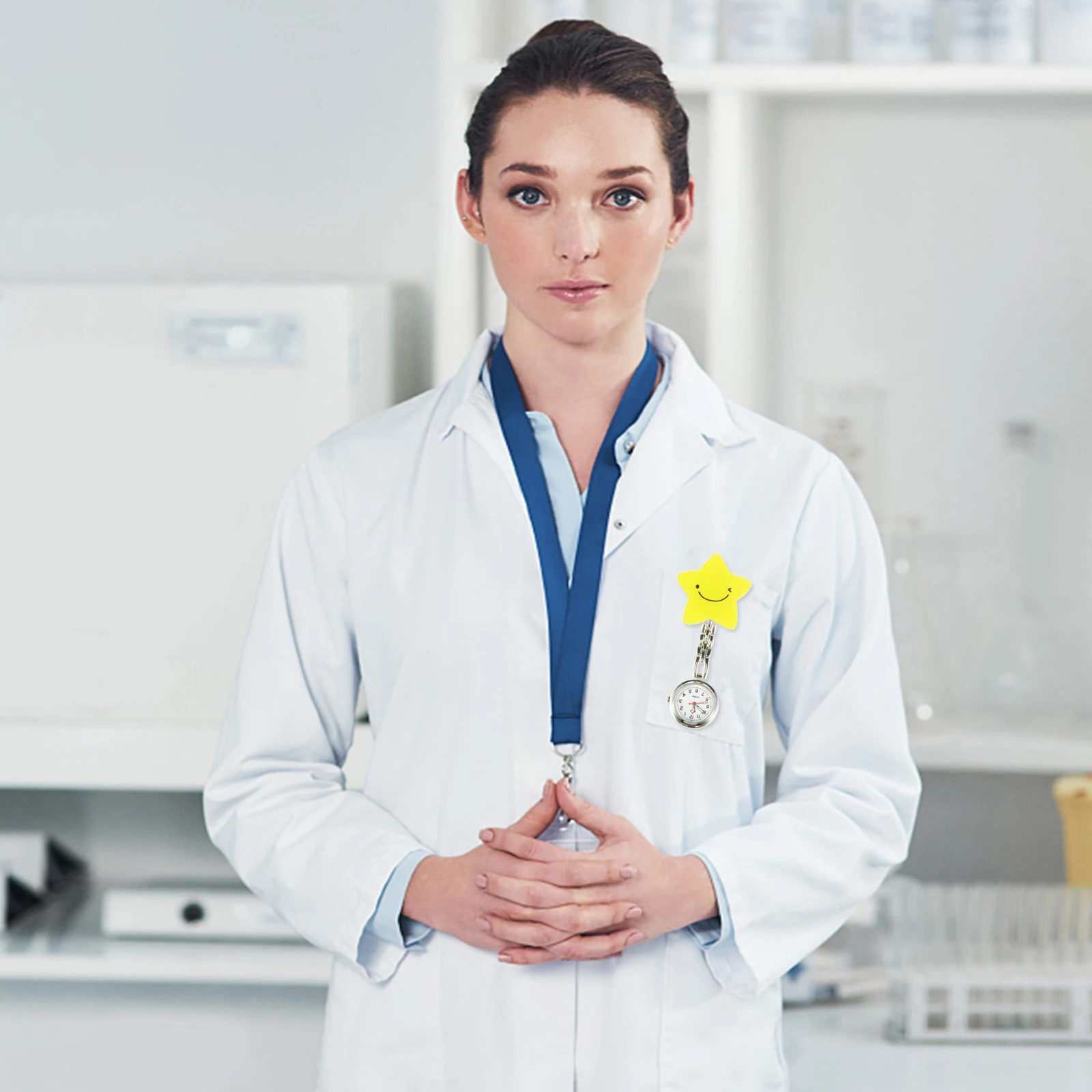 Quartz Pocket Watch Nurse Watch Luminous Watches for Nurses Students Doctors Clip on Watches High Quality Portable Long Lasting