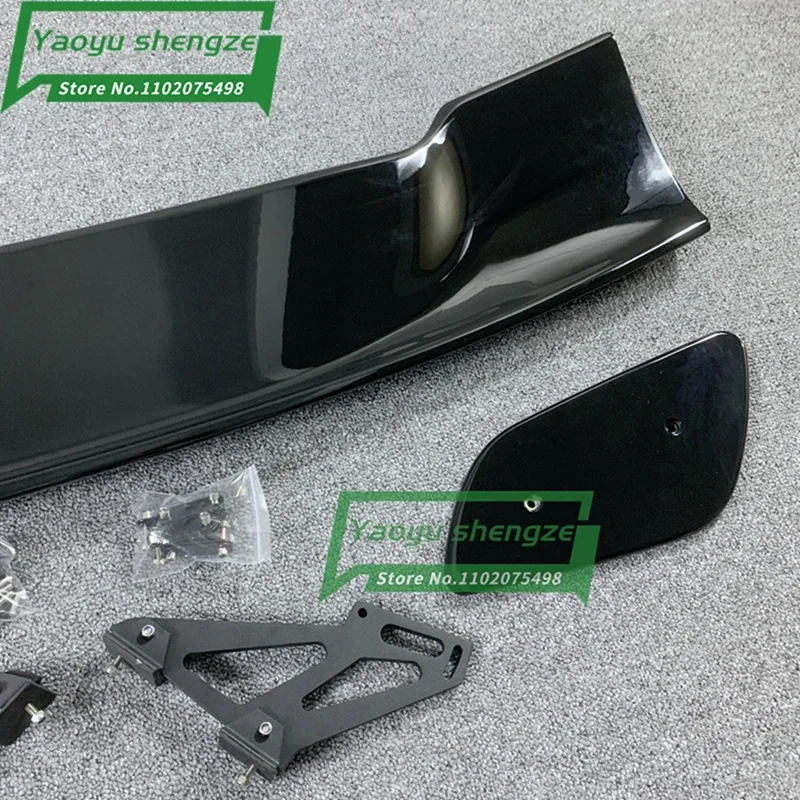 For Hyundai Elantra spoiler 2010 2020   Car Rear Wing Primer Color rear Trunk tail fin sports