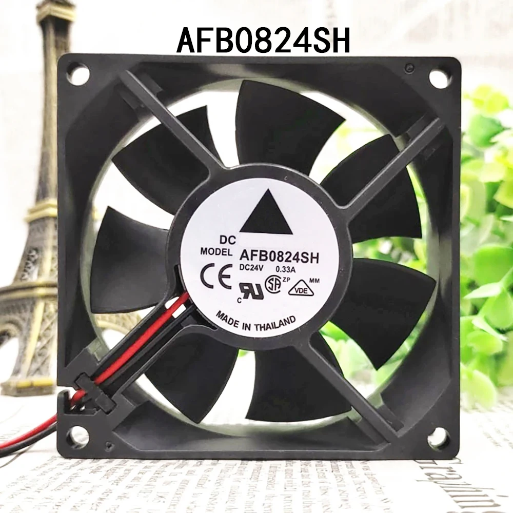 Silent Inverter Cooling fan AFB0824SH 24VDC 0.33A 80*80*25mm Factory wholesale Expedited Shipping