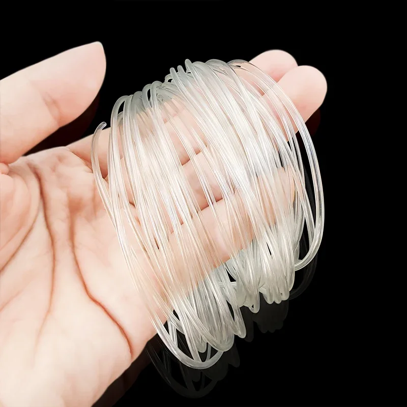 PVC Transparent Capillary Tube Small Plastic Hose with Anti - Bending and Anti - Tearing, Inner Diameter 0.5/0.8/1/1.2/1.5/2/3mm