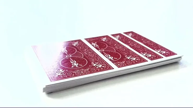 ickael Chatelain THE THINNEST DECK Gimmick Close Up Performer Stage / Parlor Magic Tricks Illusion Card Magic Props Close up