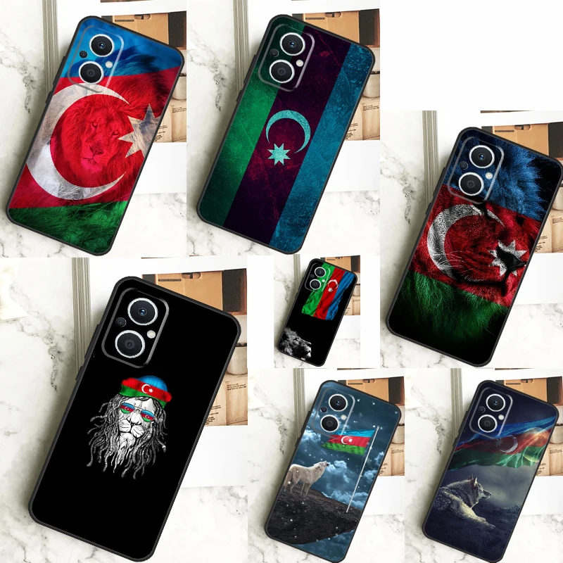 Azerbaijan Buta Flag Case For OPPO Reno 5 Lite 4 6 7 8 10 Pro 11 F 4Z 5Z 8T OPPO Find X2 X3 Lite X5 X6 Pro Cover